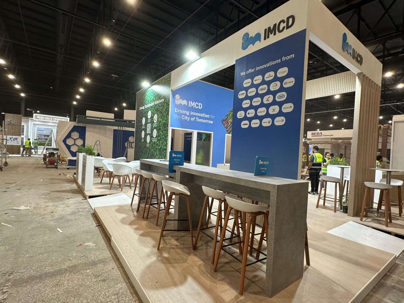 Exhibition stand build contractor, Riyadh