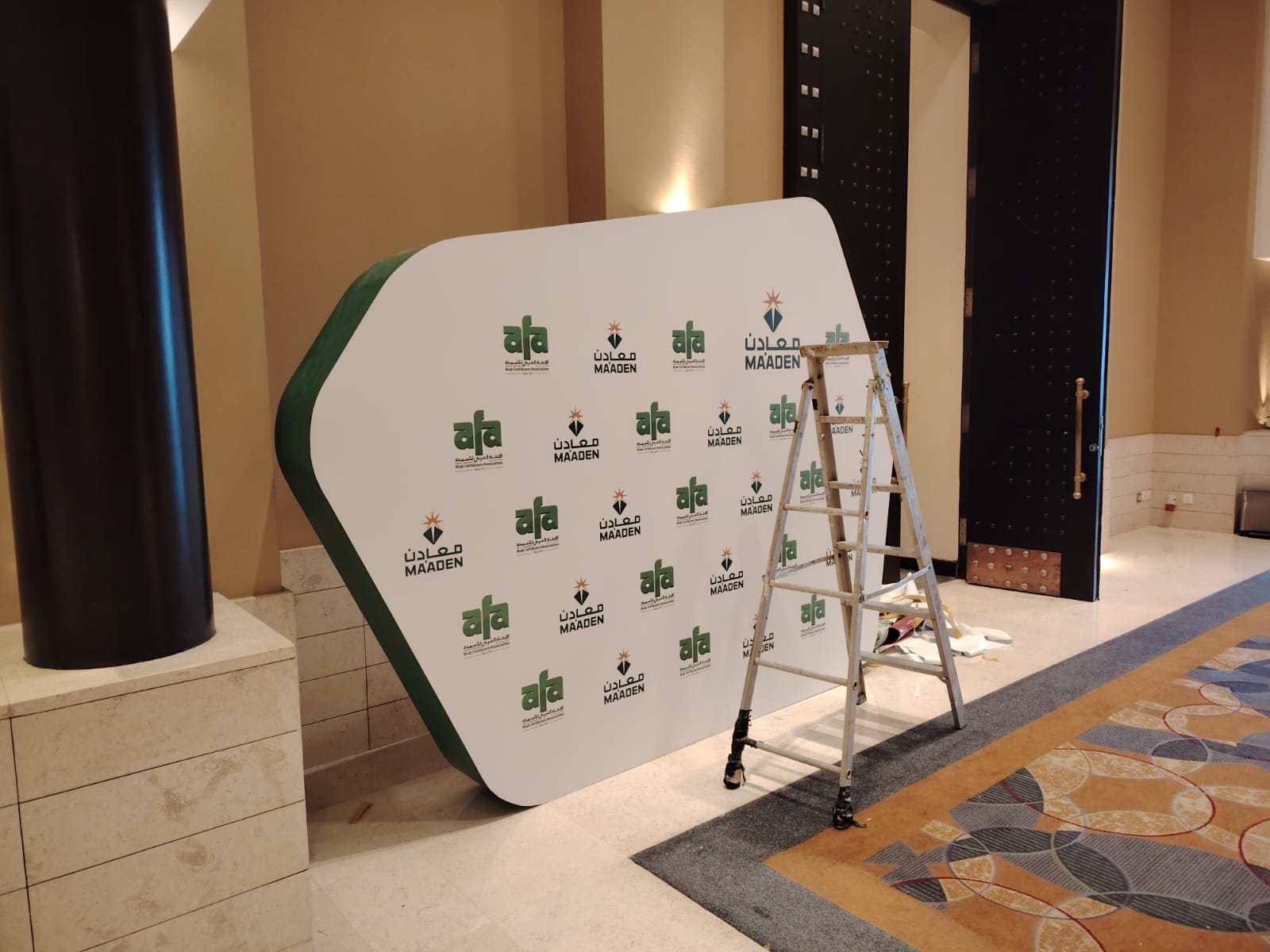 Ma’aden_AFA event expo Carpentry and metal works