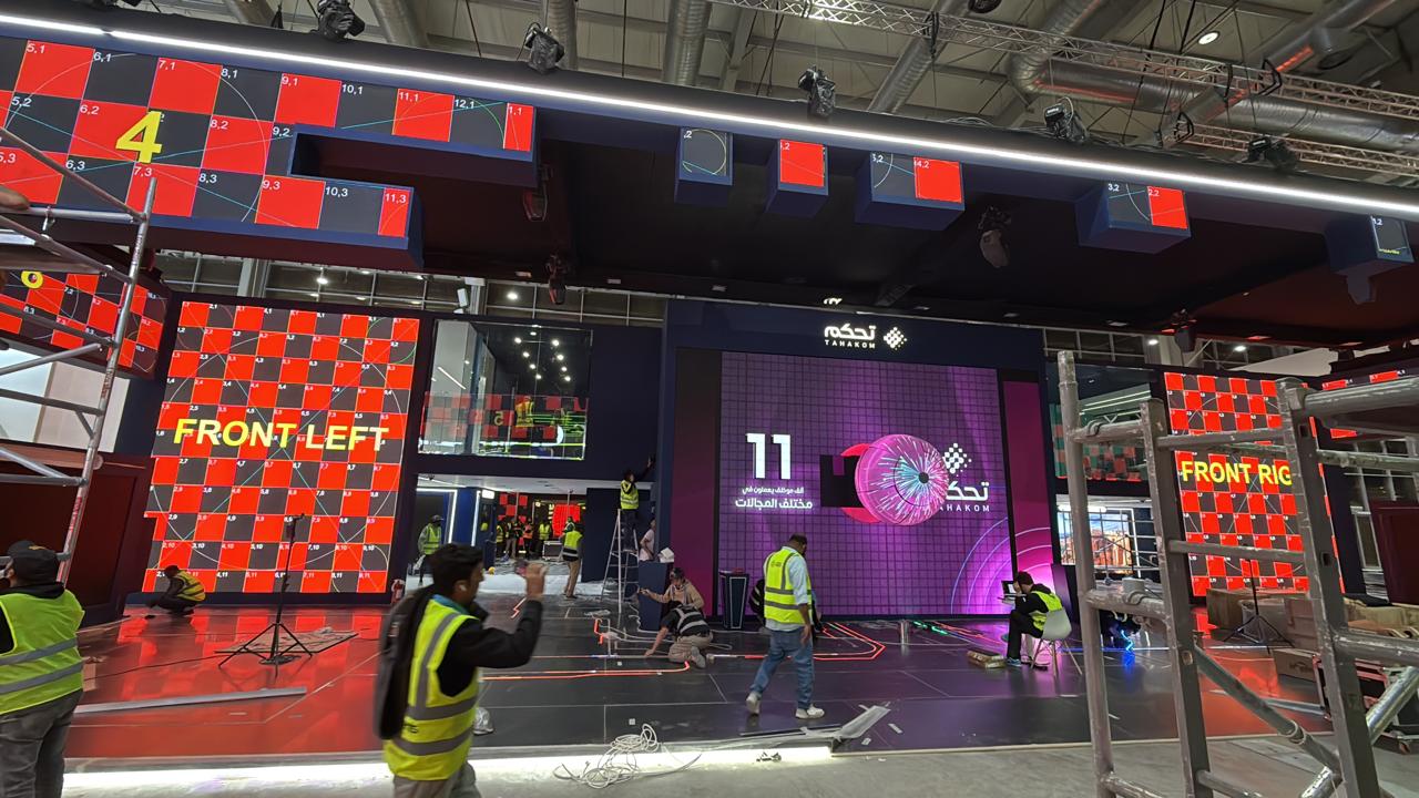 Custom exhibition stands build contractor in Riyadh